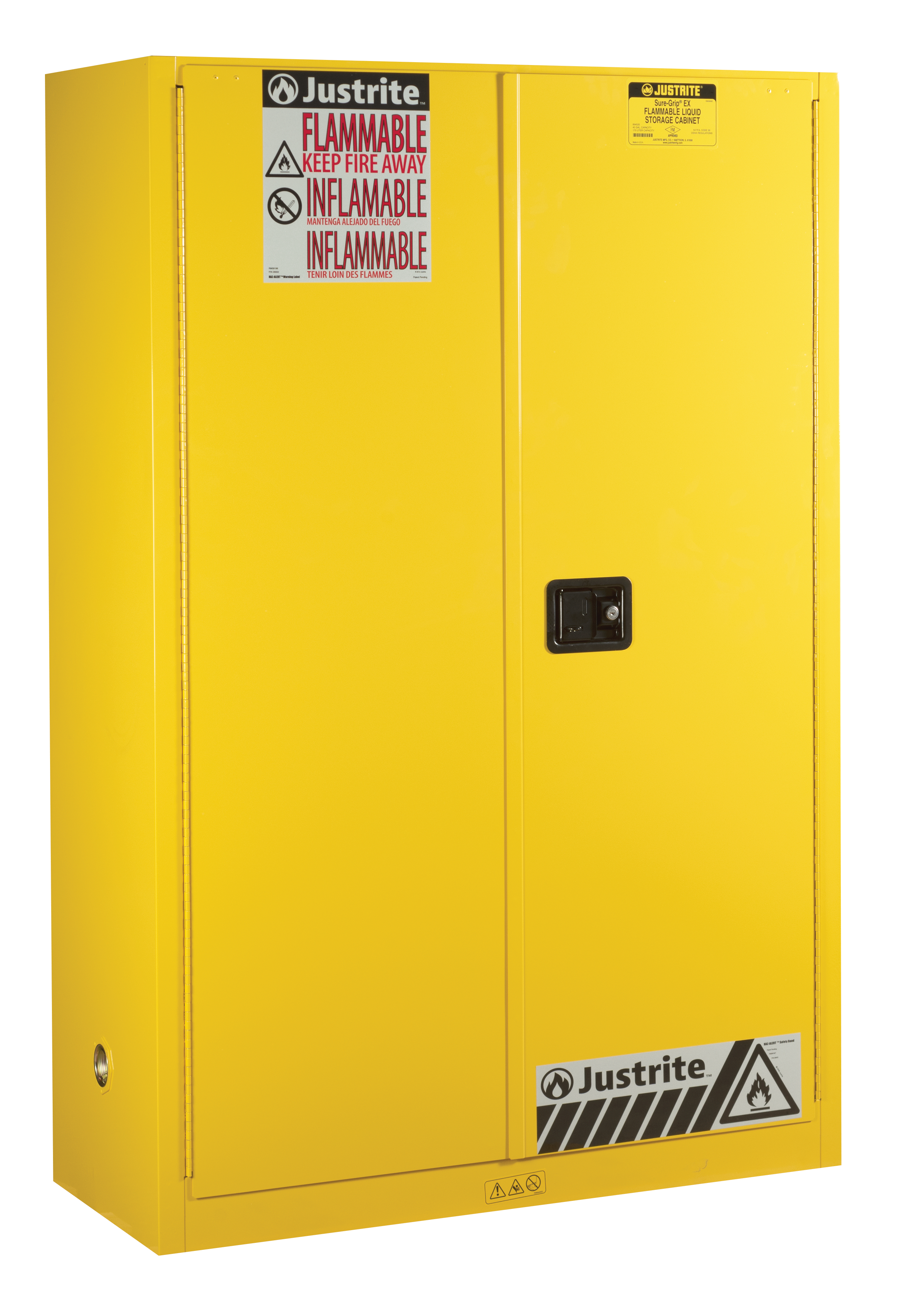 45 GAL SURE-GRIP EX CABINET MANUAL CLOSE - Flammable Storage Cabinets